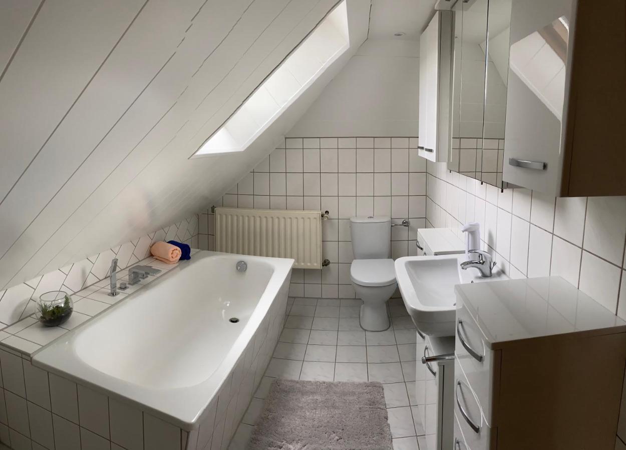Ferienwohnung Zum Schloss Halbe Zewnętrze zdjęcie
