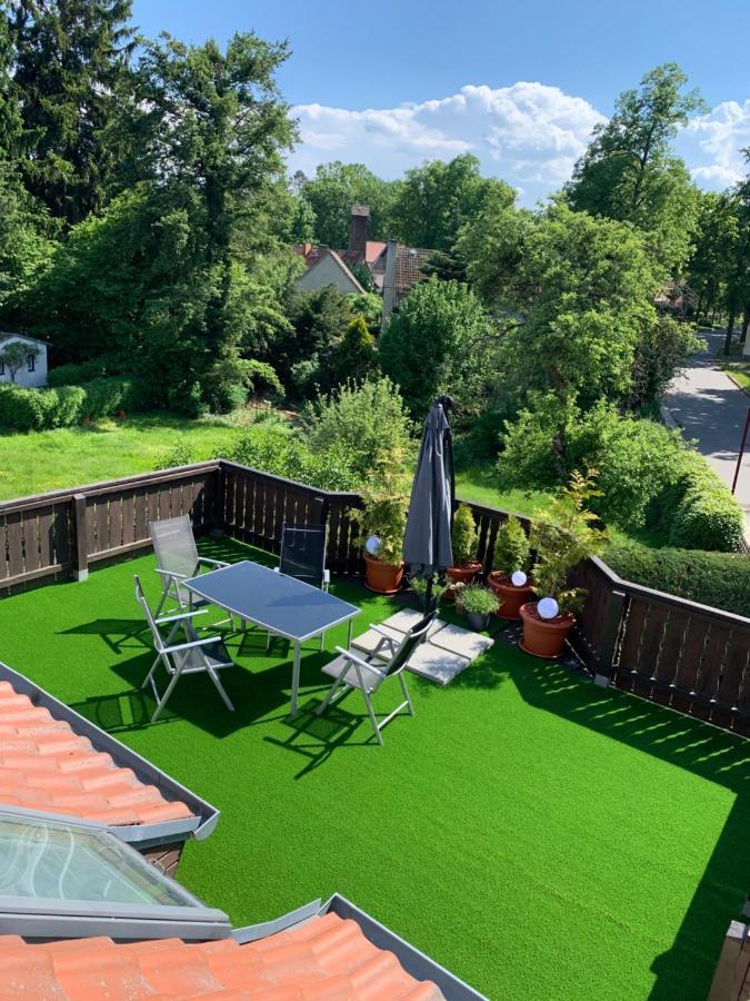 Ferienwohnung Zum Schloss Halbe Zewnętrze zdjęcie