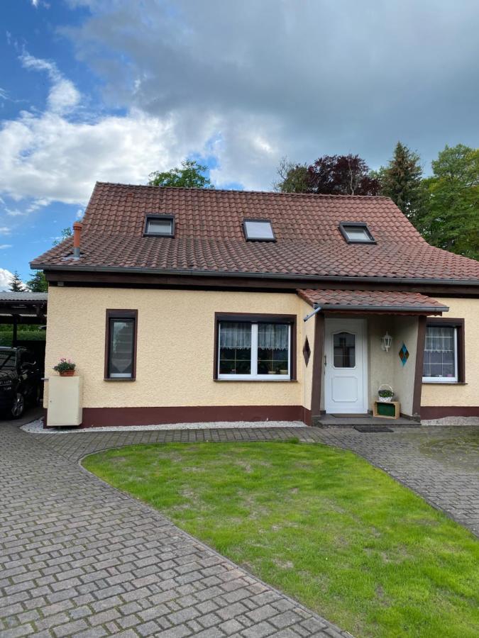 Ferienwohnung Zum Schloss Halbe Zewnętrze zdjęcie